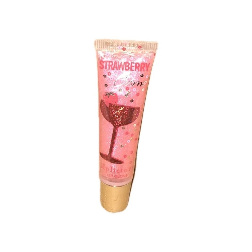 Bath & Body Works Strawberry Cosmo .47fl oz Liplicious Lip Gloss New Sealed